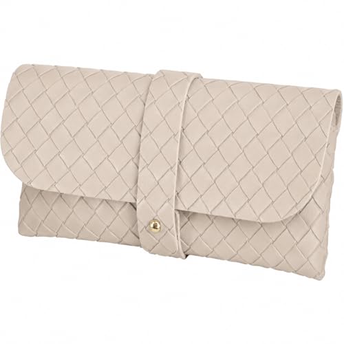 Image of Glasses storage bag Travel sunglasses myopia glasses storage bag Fashion leather storage bag