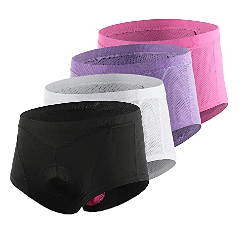 LIANGYAN Mulheres Bicicleta Underwear 3D Gel Acolchoado Bicicleta Briefs MTB Ciclismo Biking Underwe