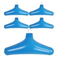 Inflatable Clothes Hangers - Foldable Clothes Hangers, Space Saving Hanger | Compact Non-Slip Coat Hanger Rack for Suitcase Packing & Clothess Drying, Space Efficient and Lightweight for Easy Storage
