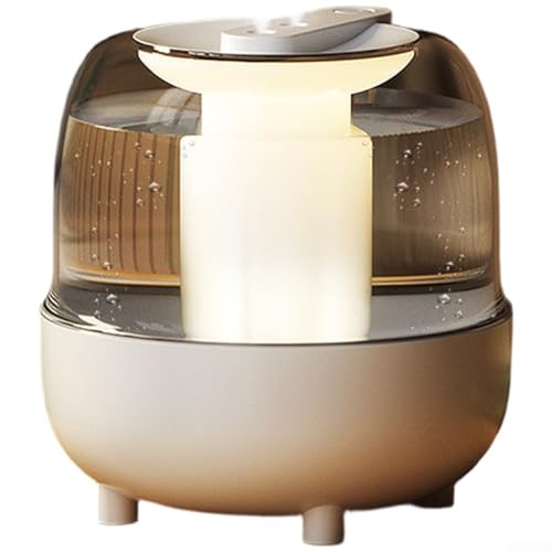 Humidificador de escritorio con pantalla digital de 4 litros, difusor de aceite esencial de aromaterapia, fabricante de niebla silenciosa para oficina, dormitorio, hogar (4 L, blanco) Humidificador de escritorio con pantalla digital de 4 litros, difusor de aceite esencial de aromaterapia, fabricante de niebla silenciosa para oficina, dormitorio, hogar (4 L, blanco)