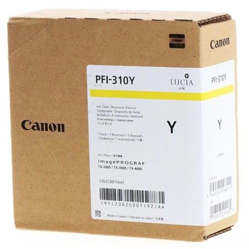 Canon PFI-310Y Original Yellow