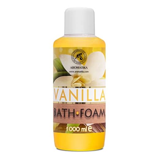 Badschuim 1000g ''Vanilla'' Zeezout - Huidverzorging - Aromatherapie - Anti-Stress - Bad - Spa - Wellness - Ontspanning - Anti-Aging