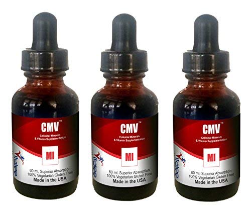 CMV-Colloidal Essential Minerals & Vitamin Supplementation (60 ml,1 Bottle)