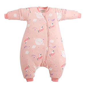 Maeau Slaapzak kinderen babyslaapzak met benen baby pyjama winter pyjama baby winter baby winterslaapzak jongen meisjes…