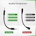 Fabater Ersatzmikrofon für razers Kraken V3 Kabelgebundenes USB-Gaming-Headset, Klarer Klang, Geräuschunterdrückendes Boom-Mikrofon mit 3,5-mm-Stecker, Kompatibel mit Gaming-Headsets