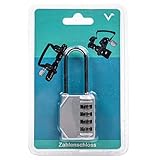 SCHUTZ VOR DIEBSTAHL - Das QuickLock Vorhängeschloss besteht aus hochwertigen Metall und Aluminium, wurde von Experten geprüft und bietet somit einen hohen Sicherheitsstandard.