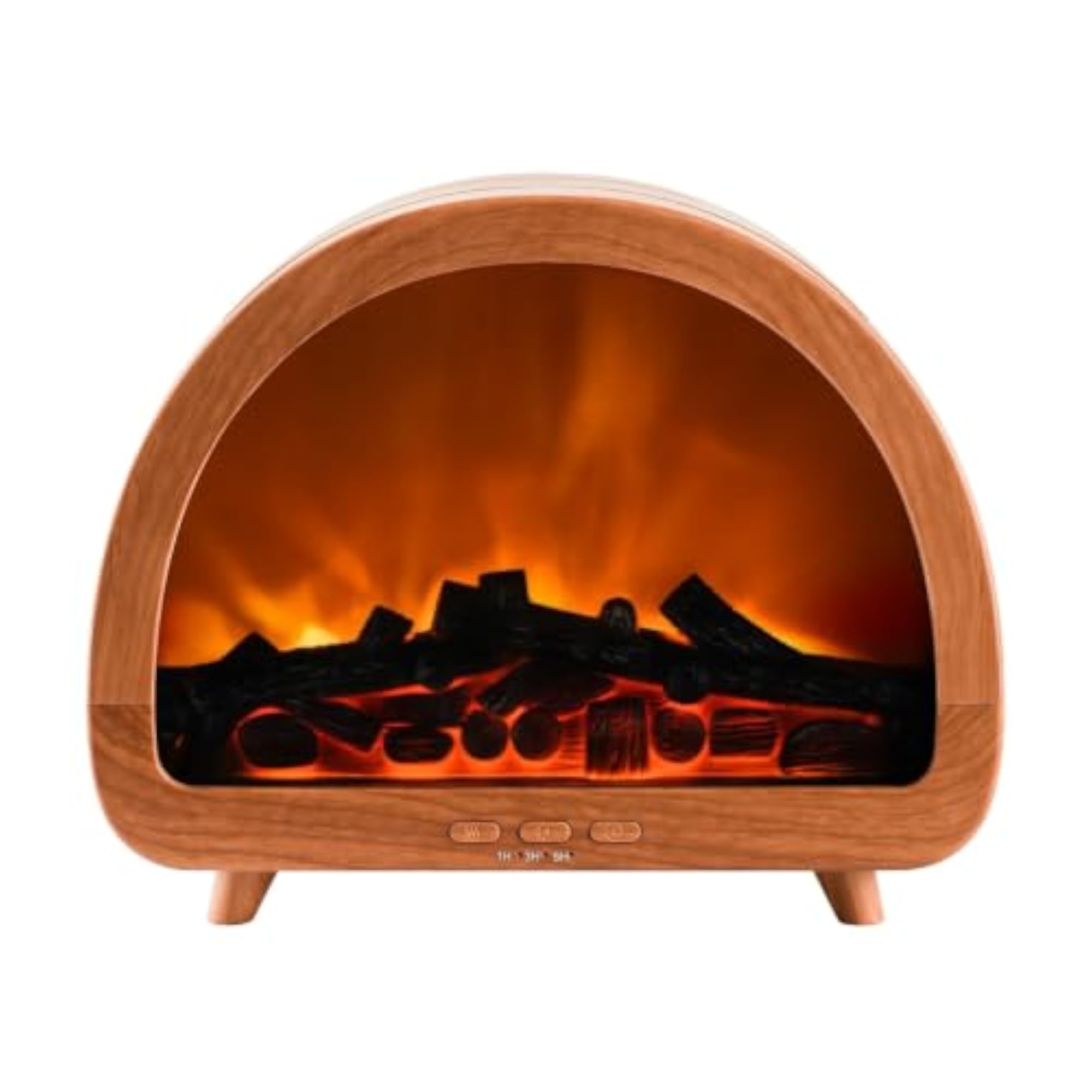 Tabletop Mist Humidifier with Flame Effect
