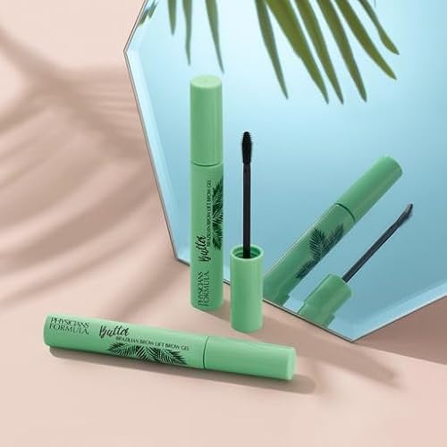 Physicians Formula Murumuru Butter Brazilian EyebrowLift, Przezroczysty Żel Do Brwi z Mikro-Sculpting Szczotką i Bez Ciężkości Formułą wzbogacony o Keratynę i Mieszankę Masła dla efektu Laminacji Brwi