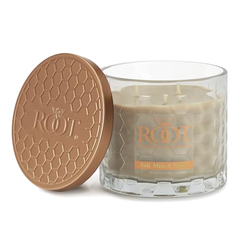 Root Candles Scented Candles Honeycomb Beeswax Blend Premium Handcrafted Candle,