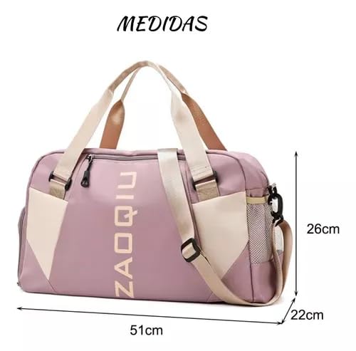Bolsa Mala Feminina Academia Esportiva Viagem, Bolsa esportiva de viagem, ideal Para Suas Viagens, B