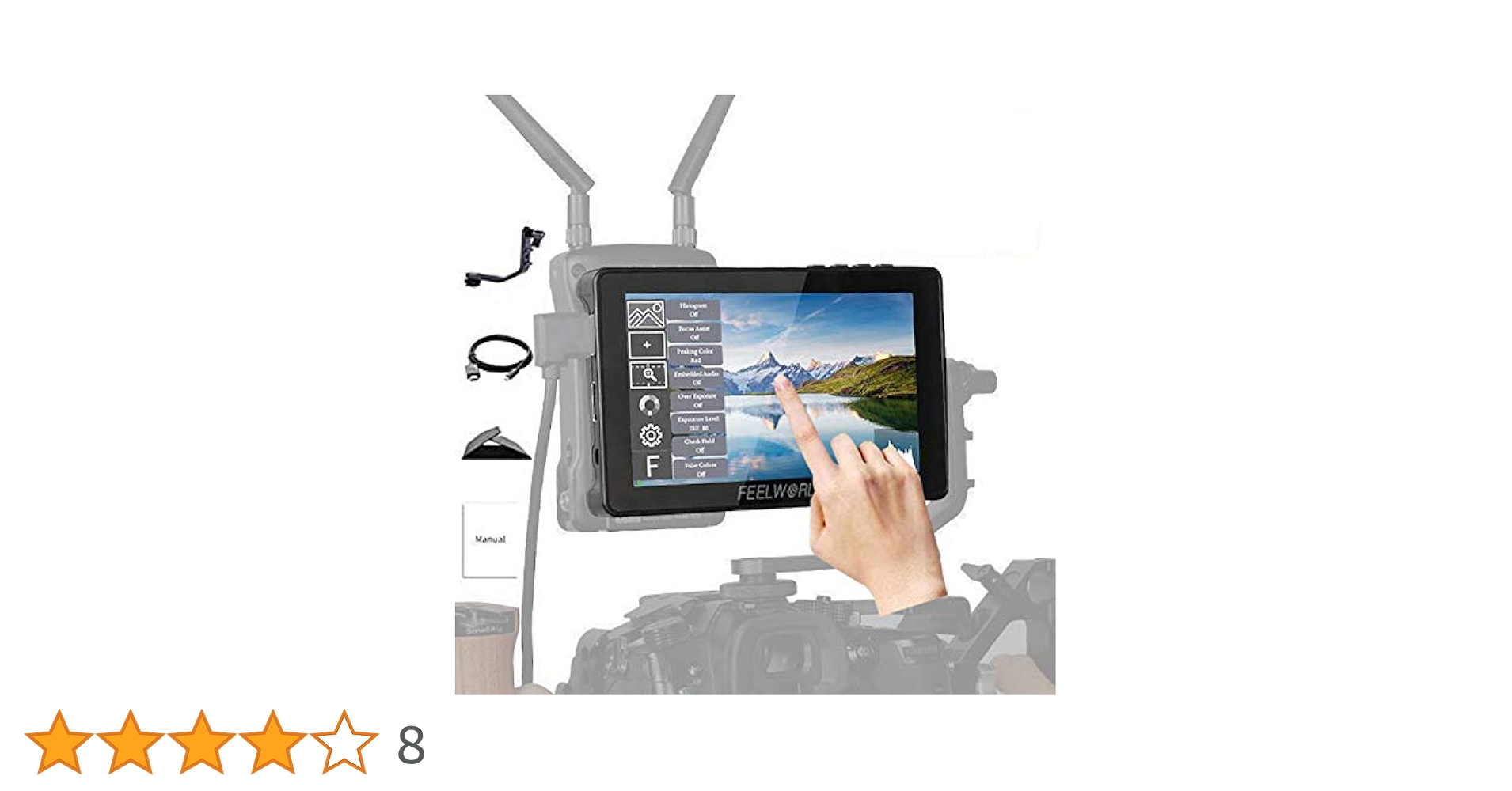 FEELWORLD F5 Pro 5.5インチモニター　おまけ付き Amazon | FEELWORLD F5 Pro X 5.5インチ タッチ式 フィールド