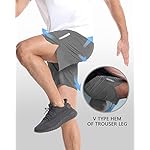 CANGHPGIN 2 Pack Mens Workout Athletic Shorts 7 inch Inseam Quick Dry Hiking Shorts Men Lightweight Sports Gym Shorts Running - Image 3