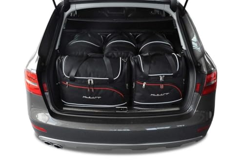 KJUST Dedizierte Reisetaschen 5 stk kompatibel mit AUDI A4 AVANT B8 2008-2015