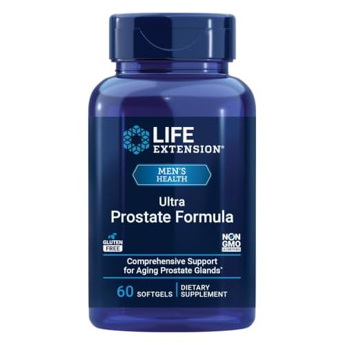 Life Extension Ultra Prostate Formula with Saw Palmetto, 60 Softgels