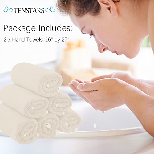Tenstars TEN-6P-HAND-CREAM Silk Hemming Hand Towels thumb #1