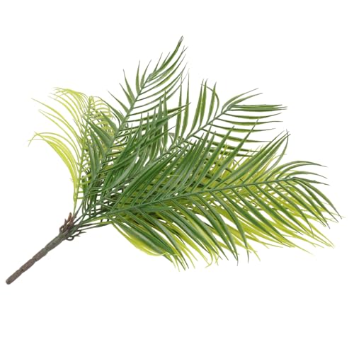 MAGICLULU 1 Pieza Plantas De Imitación Enrejado Artificial Caer Árbol Plantas Artificiales Altas De Interior Pancarta De Aloha Decoración Palmera Artificial Temático Muro El Plastico Green
