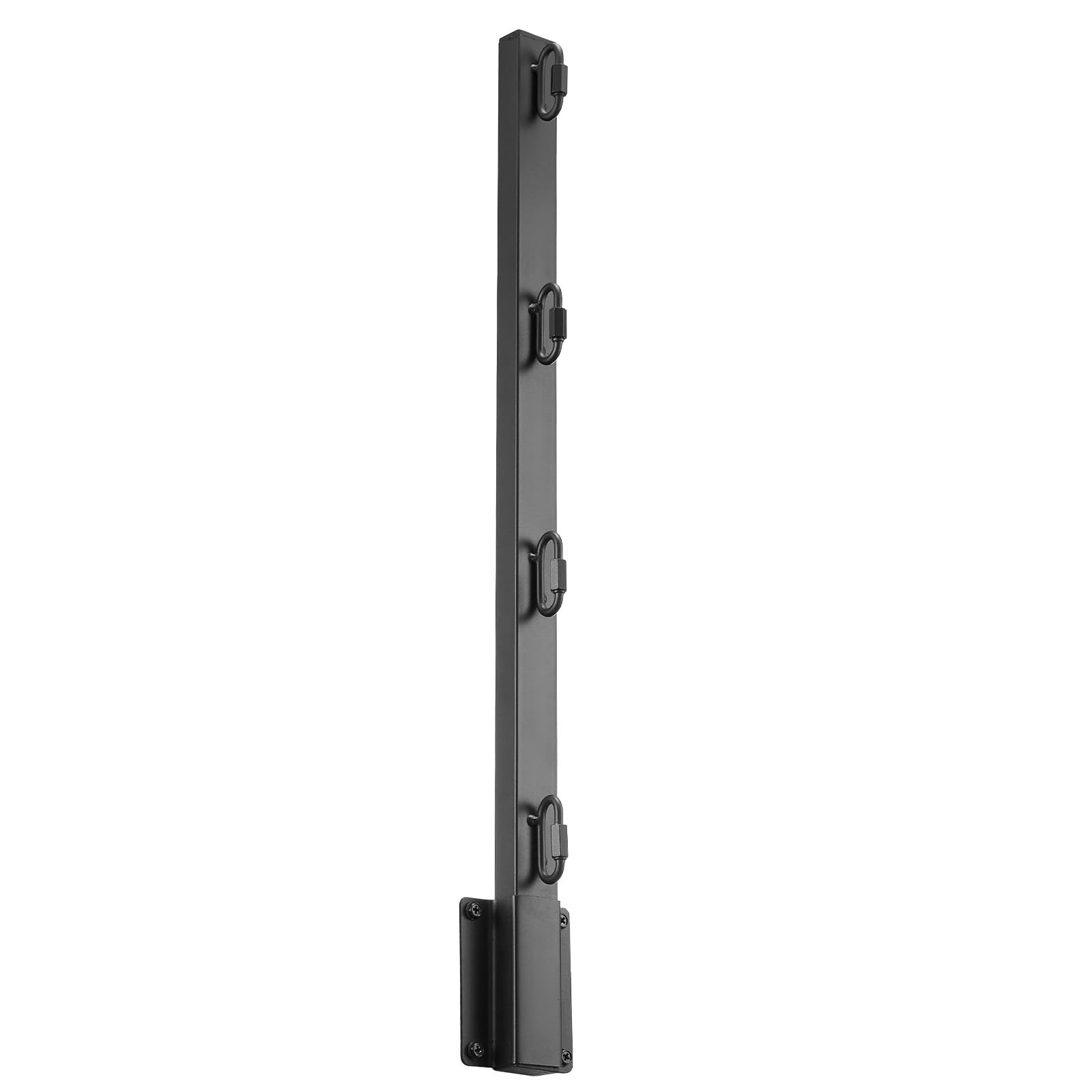 VEVOR Brazo de Extensión de Alambre de Púas, 8 Paquetes Extensores de Postes de Cerca de 60,5 cm, Extensor de Columna Cuadrada de Cerca de Acero Resistente para Evitar que Las Mascotas Salten