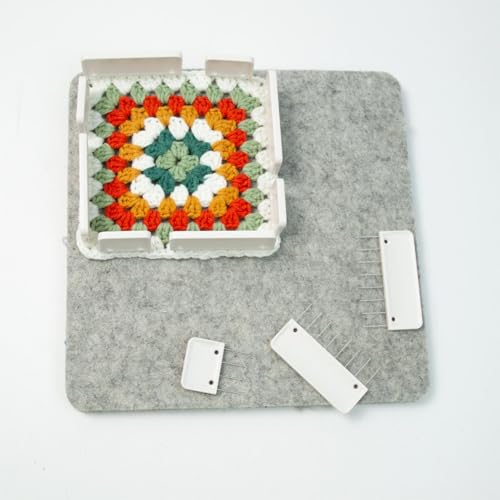 Kit de blocage pour tricot pour redresser les bords de vos pulls et écharpes - 3