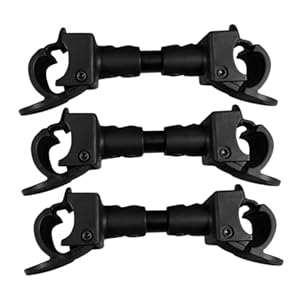 Parliky 3 Stück Kinderwagen Verbindungsstück Adapter