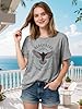 Blackbird Shirt Women Rock Band T Shirt Vintage Retro Music Shirt Song Lyrics Graphic Tees Short Sleeve Tops, A-grey, XL #1