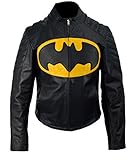 lego classic xl 1600 100% Genuine leather Leatherly The Lego Batman Classic Leather Jacket-XL