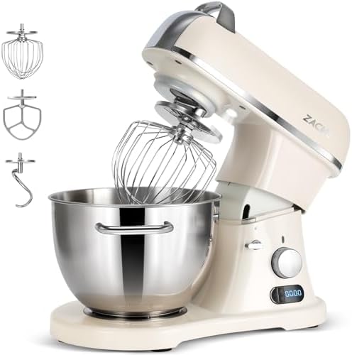 8.4QT Commercial Stand Mixer 800W with Aluminum Die Casting Meets...