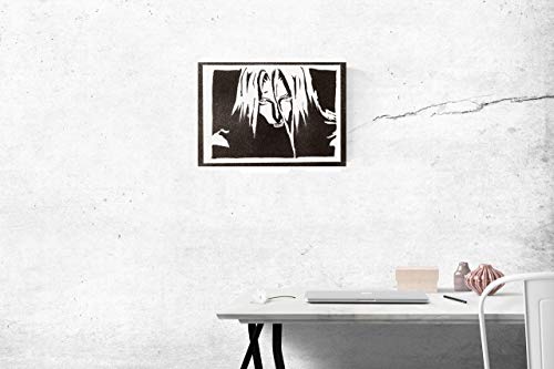 moreno-mata Echtes Handgemachtes Graffiti Alucard Castl... Gamer Aesthetic Poster & Kunstdrucke Lords of Shadow Plakat Handmade Deko Wandbild Wanddeko Geschenke für Männer und Frauen