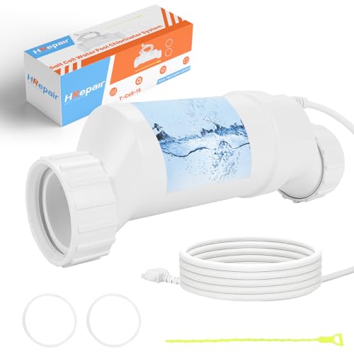 HRepair T15 Salt Cell for Pool Replacement Hayward Salt Cell T-15 Water Pool Chlorinator Generator,fits AquaRite Inground Pools Chlorine System,W3T-CELL-15 Turbo Cell Salt - 40000 Gallons