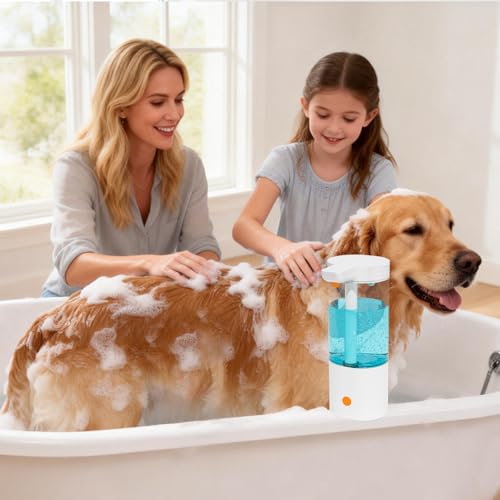 Automatic Liquid Soap Dispenser Touchless 13 5oz 400mL Orange - image 8