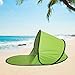 Vaveren Beach Tent Single-Layer Sun Protection Quick Cabana for Fishing Mountaineering Picnic Family Camping, Green