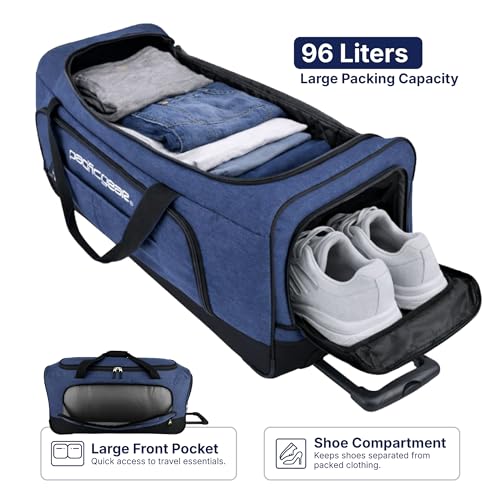 Pacific Gear Rolling Duffel Bag