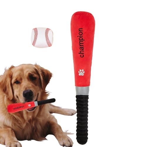 Hundespielzeug – Welpen-Zahnspielzeug, Kauspielzeug | Integriertes Quietsch-Hundespielzeug, mit einem Soundgerät, weit verbreitet, einfach zu tragen, mittelgroße und große Welpen zum Zahnen (6 x 35 cm