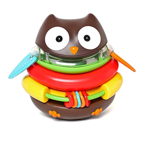 Skip Hop Baby Explore and More Rocking Owl Stacker Toy