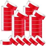 400 PCS Red Wristbands for...