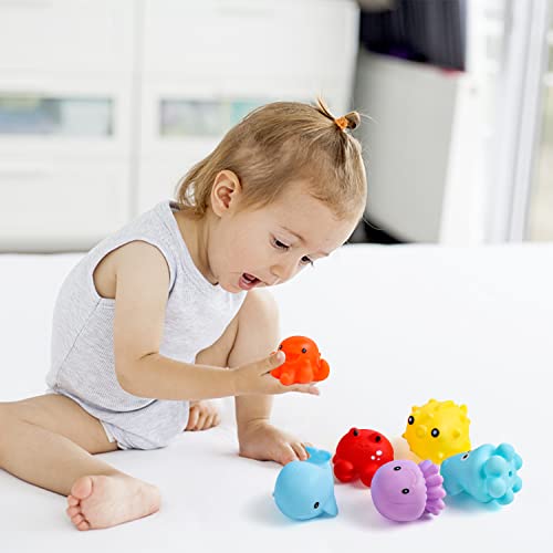 Fingooo Bath Toys For Babies,6 Pack Animal Bath Toys Infantino Tub Toy(Marine Life) #TOP5