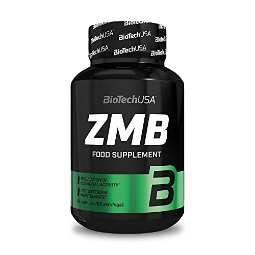BioTechUSA ZMB, Complément alimentaire en capsule riche en Zinc, en magnésium et en vitamine B6, 60 capsules Cover