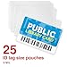 Staples 848467 Id Tag Size Thermal Laminating Pouches 5 Mil 25 Pack
