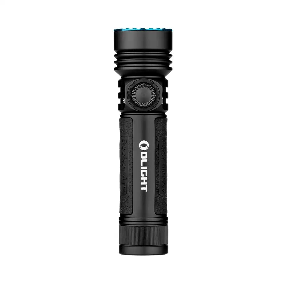 OLIGHT Seeker 4 Pro, Linterna LED 260 m alcance, 4600 lm y 16895 CD (Naranja CW)