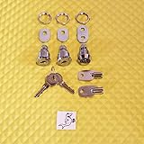 VENDSTAR 3000 (2) #159 TOP LID / (1) #2222 Back Door Locks & (2) Keys ea