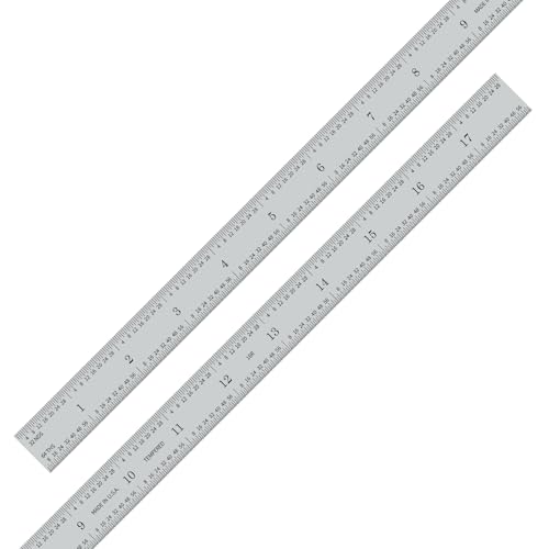 Règle en acier anti-déformation 45,7 cm pour résoudre les erreurs de mesure