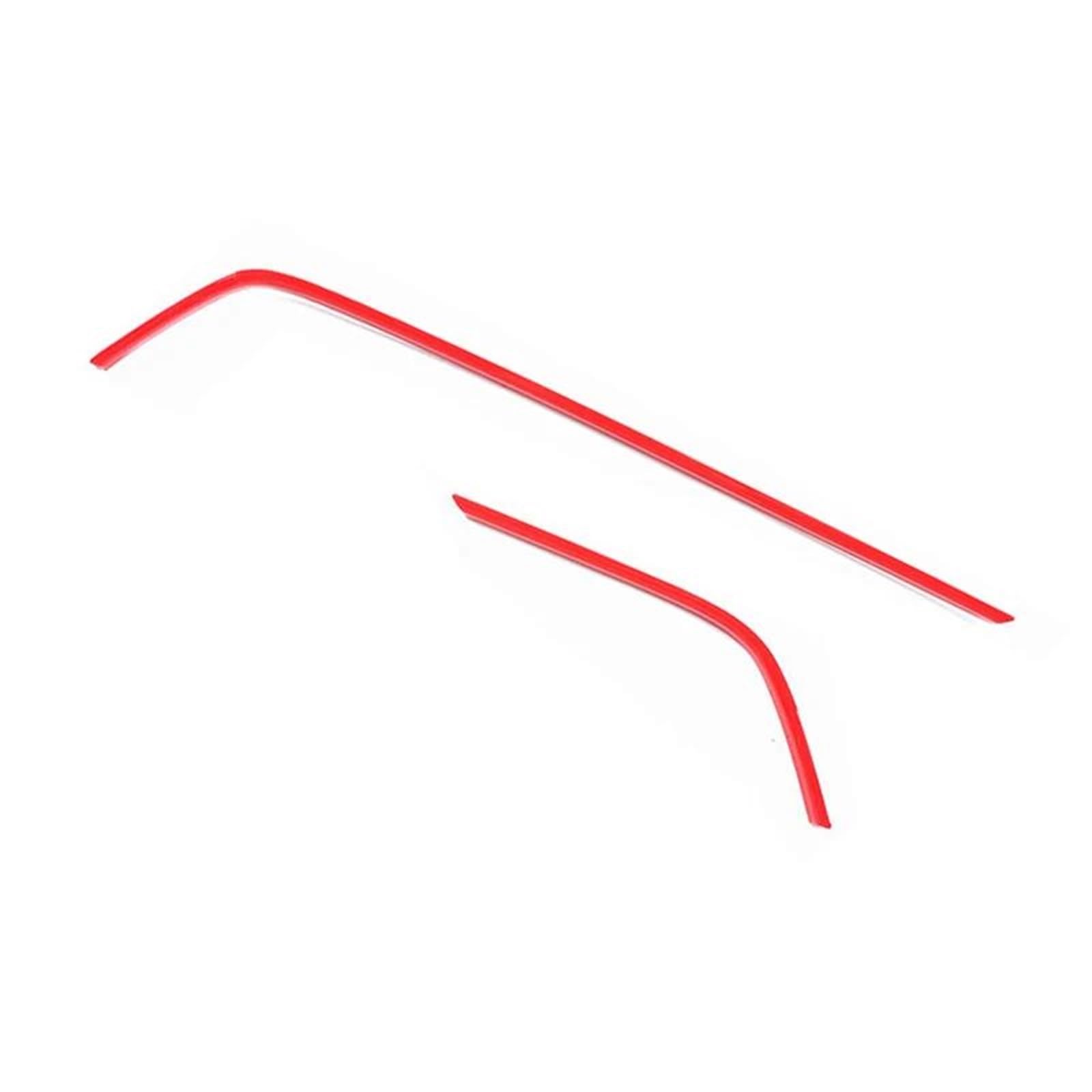 Interior Styling Cover RHD LHD Car Interior Air Outlet Frame Cover Trim Stickers for Civic 10th Gen 2016 2017 2018 2019 2020 2021 Red(RHD)