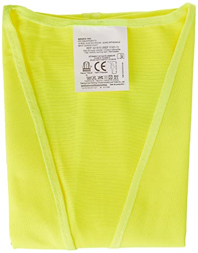 Chaleco de seguridad amarillo que refleja este EN-471, talla unica