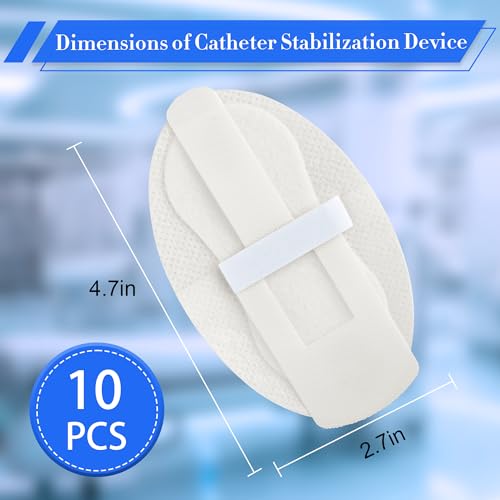 image for Dedsio 10Pcs Foley Catheter Stabilization Device, Urinary Leg Bag Cath