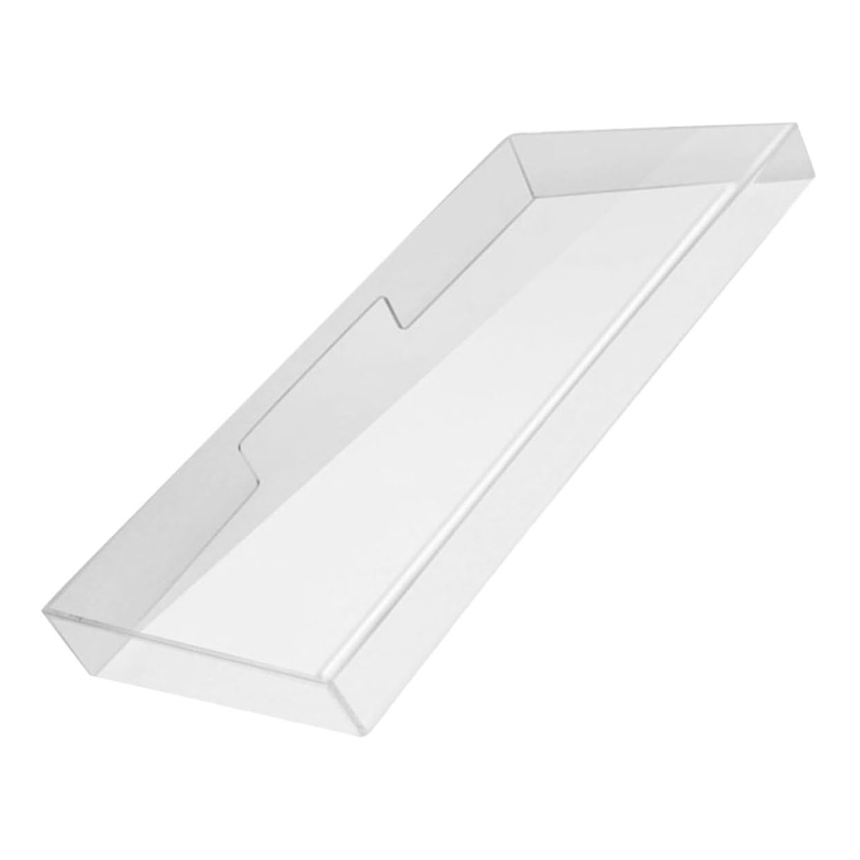 Protector de teclado acrílico lavable y transparente para oficina 8