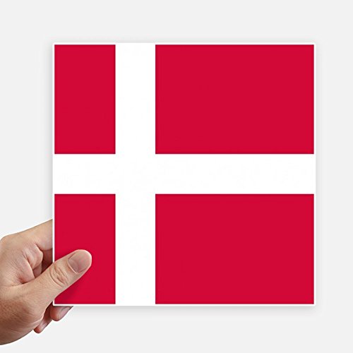 Autocollants drapeau Danemark 20cm de qualité supérieure - 2