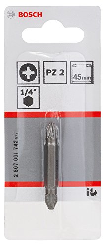 Embouts De Vissage Bosch 2607001742 – Lot De 2 PZ2 Pozidriv En Acier - vue 4