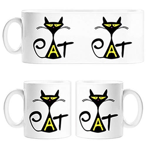 Diver Tazas Taza Catnoir Catalunya - Cerámica