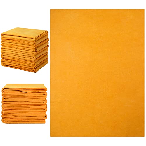 SEEWEY 10 Pack Shammy Cloths Absorbent Cleaning Towels for Car