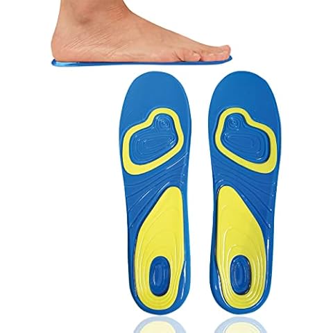 Plantillas De Gel Para Zapatos, Zapatillas y Botas Talla 42-47 Cover