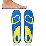 Plantillas De Gel Para Zapatos, Zapatillas y Botas. Plantilla De Silicona Hombre Y Mujer Para Trabajo o Deporte. Fabricadas en España. Talla 42-47.